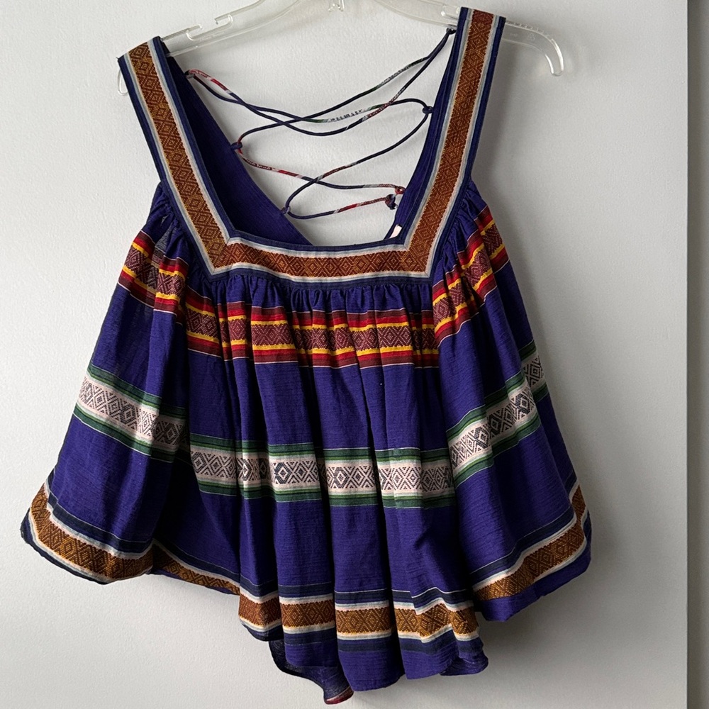MARA HOFFMAN BOHEMIEM PRINT TOP Small read